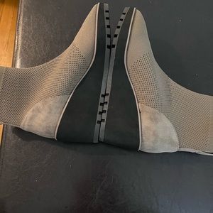 Anne Klein ,stacked wedge heel